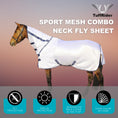 Load image into Gallery viewer, TuffRider Sport Mesh Combo-Neck Fly Sheet