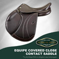 Load image into Gallery viewer, Henri De Rivel Equipe Covered Close Contact Saddle