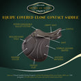 Load image into Gallery viewer, Henri De Rivel Equipe Covered Close Contact Saddle