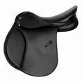 Load image into Gallery viewer, Vegan-X All Purpose Saddle - Color: Black | Pack Of: 1 | Shape: Regular