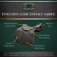 Load image into Gallery viewer, Henri De Rivel Regular Evolution Close Contact Saddle - Color: Havana | Pack Of: 1 | Shape: Regular