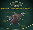 Load image into Gallery viewer, Henri de Rivel Regular Phoenix Close Contact Saddle - Color: Havana | Pack Of: 1 | Shape: Regular