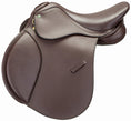 Load image into Gallery viewer, Henri de Rivel Vegan-X Junior Close Contact Saddle - Color: Havana | Pack Of: 1 | Shape: Regular