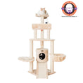 Load image into Gallery viewer, Armarkat Real Wood Spacious Thick Fur Cat Tower W Lounge