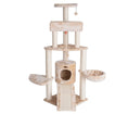 Load image into Gallery viewer, Armarkat Real Wood Spacious Thick Fur Cat Tower W Lounge