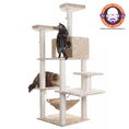 Load image into Gallery viewer, Armarkat Real Wood 72" Beige Cat Tree SratchIng Post A7202